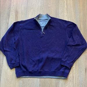 Men’s Tommy Bahama flipsider half-zip sweatshirt